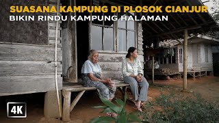 Kampung Tersembunyi di Cianjur dengan Keindahan Alam yang terjaga, Suasana pedesaan di Sore hari |4K