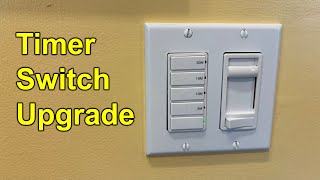 Add Timer Switch to Bathroom Exhaust Fan; Complete installation
