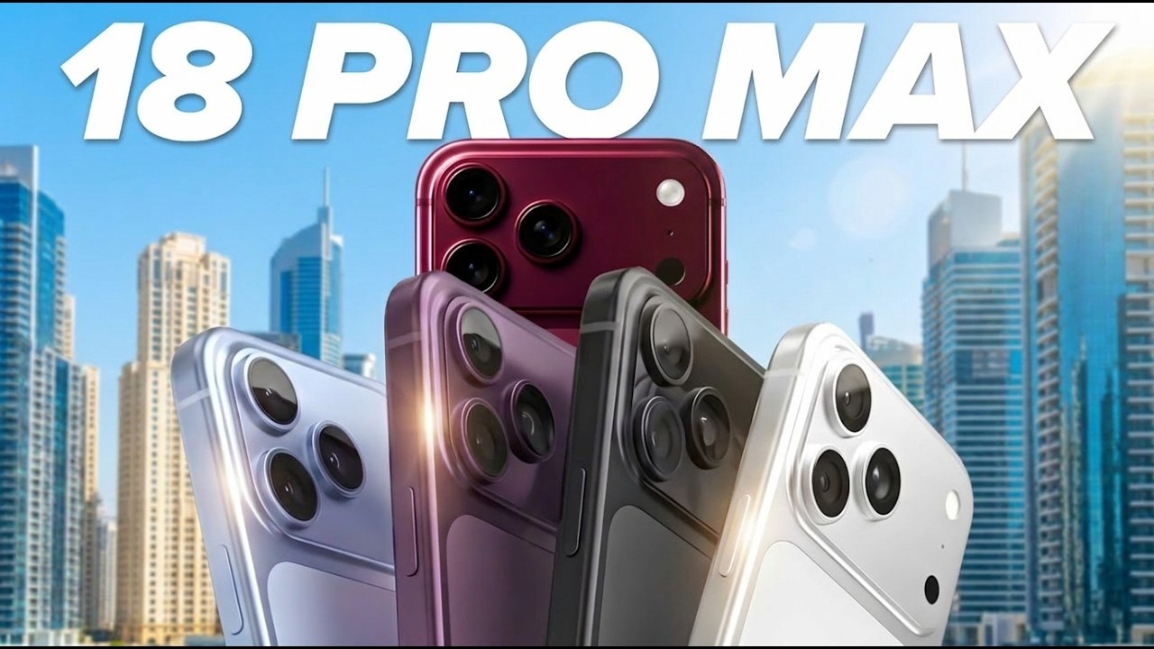 iPhone 18 Pro Max – Biggest Camera Upgrade Ever? Full Leak Breakdown ...