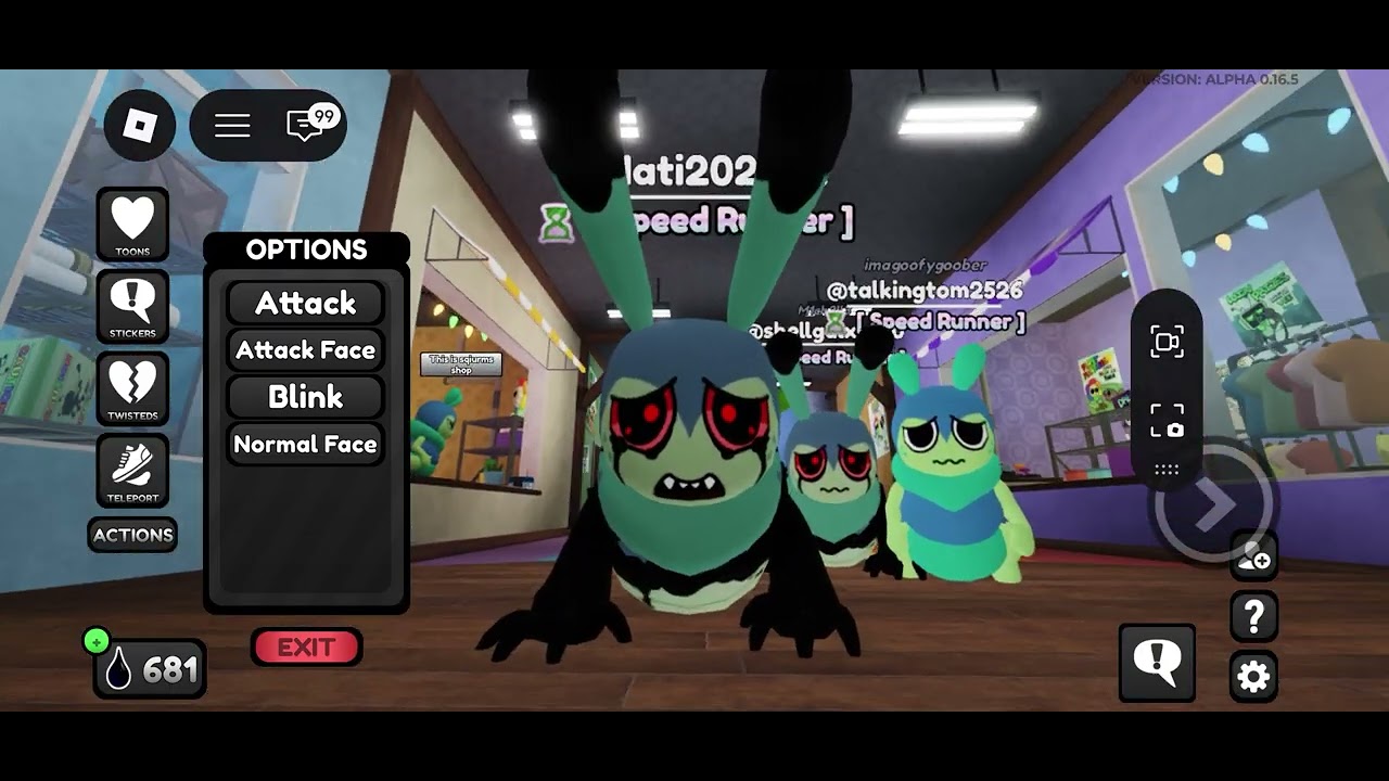 Twisted squirm￼ showcase￼￼￼