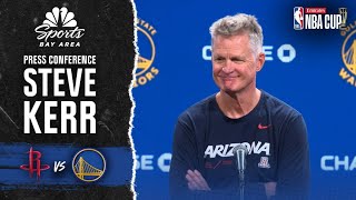 Steve Kerr Shares Al Horford Update, Details Impressions Of Rockets Team Nbc Sports Ba