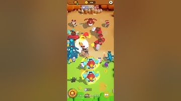 Merge War: Army Draft Battler | random gameplay |