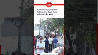 Three-Storey Building Collapse Near Delhi's Saket Metro, 12 Rescued