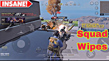 SQUAD WIPES ONLY || CALL OF DUTY MOBILE GAMEPLAY 