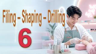 Học Tiếng Anh Nghề Nail – Filing · Shaping · Drilling