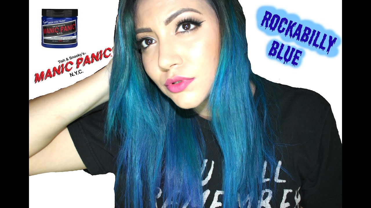 7. Manic Panic High Voltage Classic Cream Formula Voodoo Blue Hair Dye - wide 8