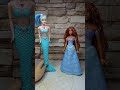 satisfying Cute Blue 💙 mermaid &amp; transforming Ariel mermaid