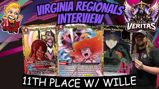 11th Place at Virginia Regionals! Interview Purple WILLE Player @weebspirit  | Regional Interview