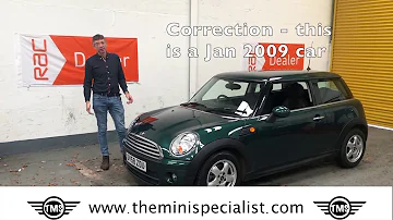 Quanto vale una Mini del 2009?