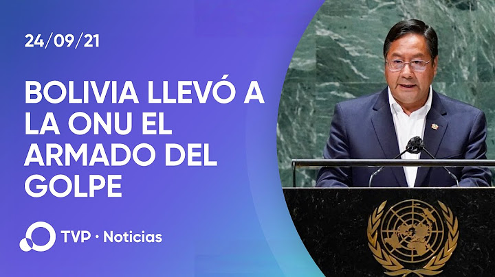 Arce llevó a la ONU su denuncia contra la OEA y Macri por el golpe contra Morales