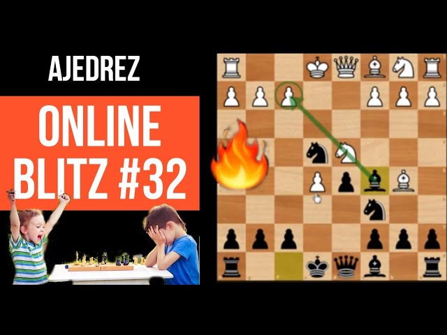 Ajedrez Online Blitz #32 Lichess 5-Min Apertura Escocesa