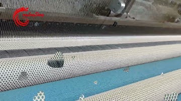 High speed  warp knitting machine for fishing net making
