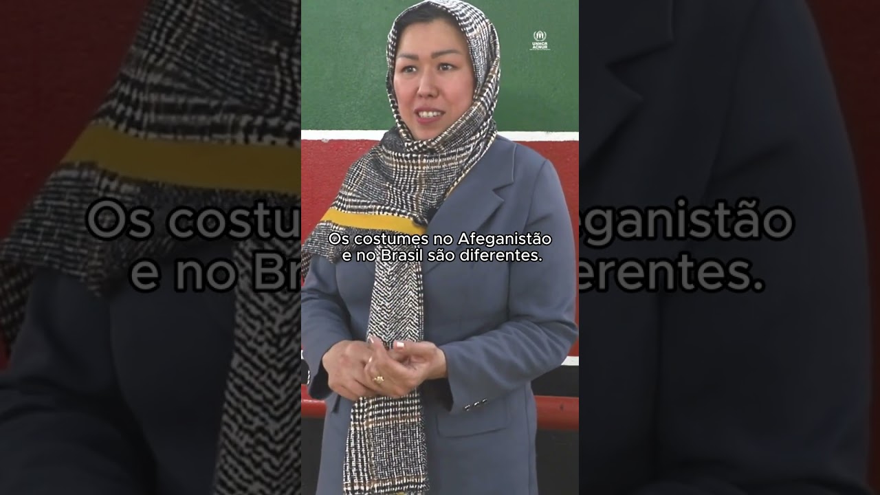 “Sair do Afeganistão foi muito difícil. Por isso, abra o coração para pessoas do Afeganistão.” 💖