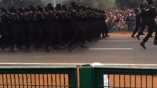 NSG Commando first time in republic prad at rajpath.