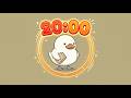 20 Minute Timer 🦆 Study Timer for Classroom Focus Soft Music