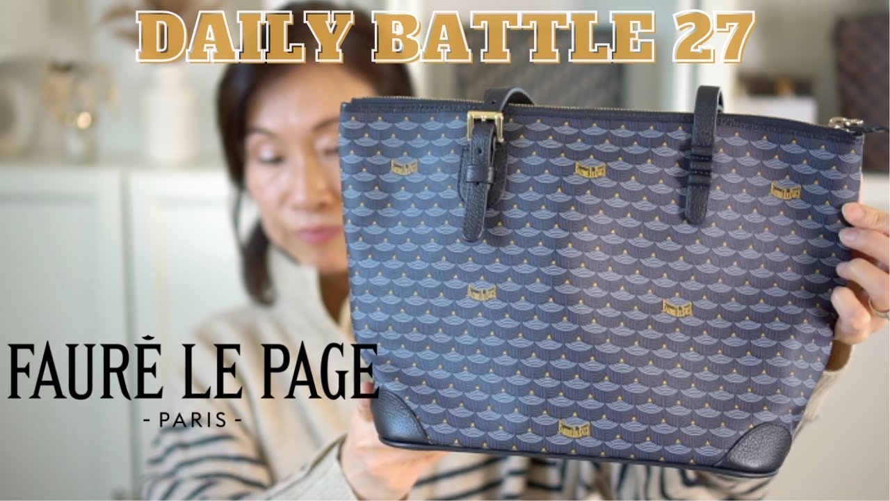 Faure Le Page DAILY BATTLE 27 ZIP TOTE | Mod Shots, What Fits 