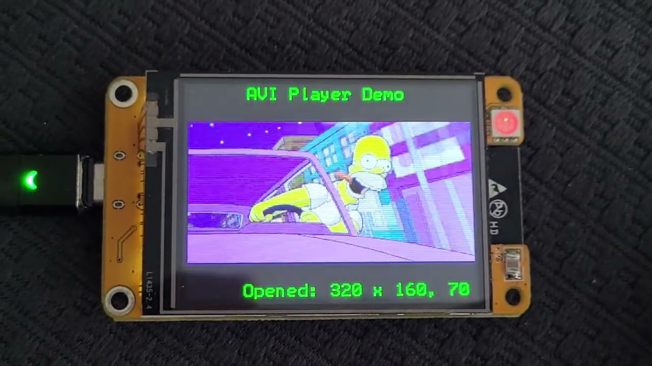 Cinepak player in 8K of RAM