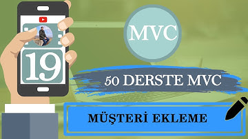 Mvc Ders 19 Müşteri Ekleme