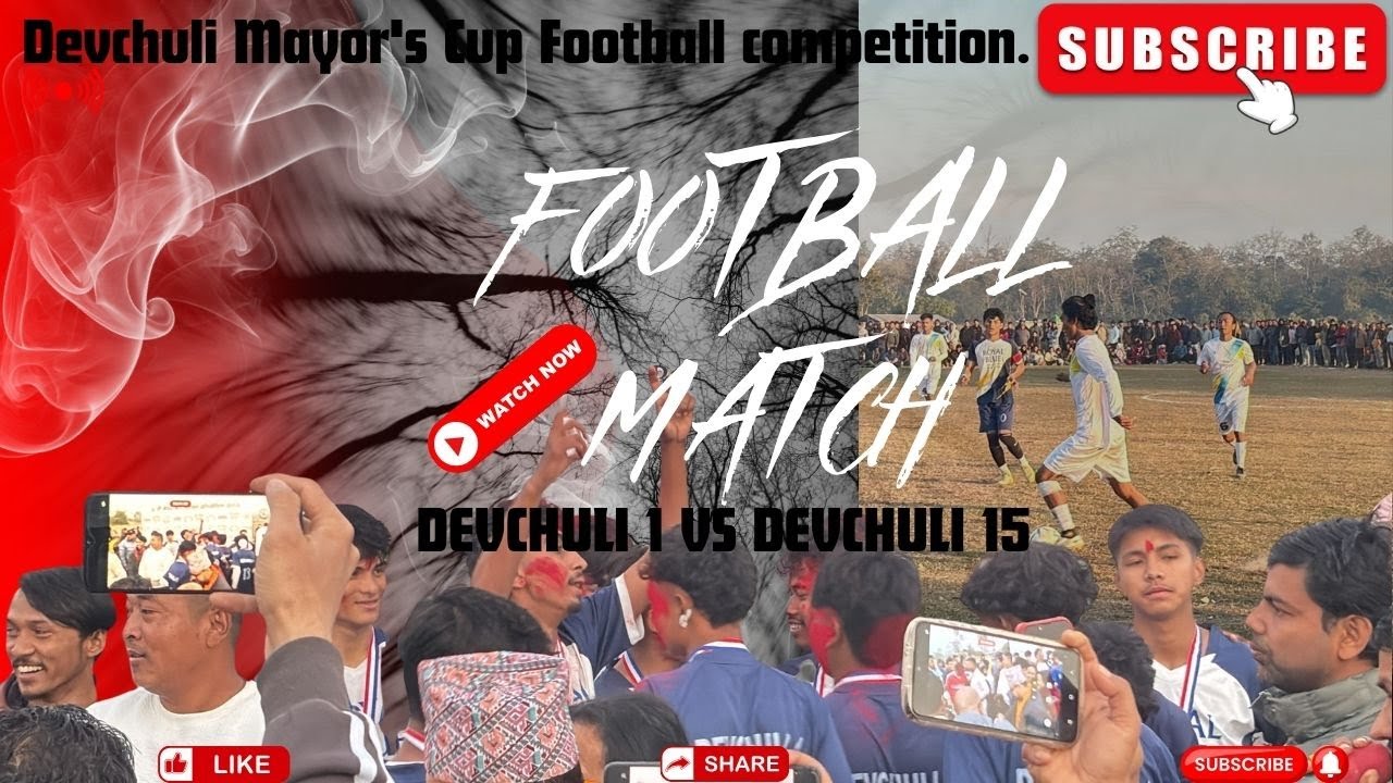 FINAL FOOTBALL MATCH // NEUPANE VLOGS // MAYOR'S CUP 2082 KEURENI