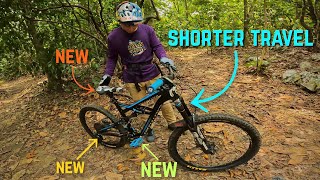 I TURNED MY ENDURO BIKE INTO A TRAIL BIKE !!!