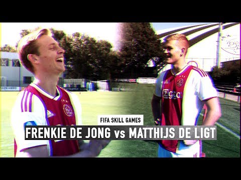 FIFA SKILL GAMES BATTLE #4 | FRENKIE DE JONG vs MATTHIJS DE LIGT