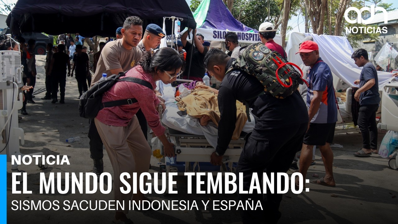 Miniatura de YouTube: El mundo sigue temblando: sismos sacuden Indonesia y España