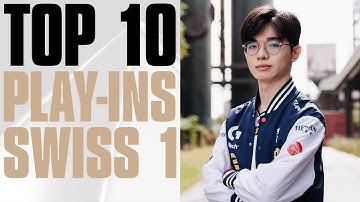 Top 10 Plays from Play In + Swiss Stage Week 1 | Worlds 2025