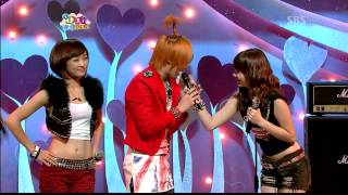 090809 KARA FT Island - Pretty Girl (Rock ver.)