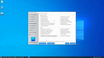 Windows 10 Tweaker Utility - Features And Settings You Can Do |  Noir
