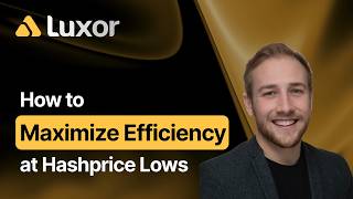 Maximize Efficiency at Hashprice Lows with LuxOS Firmware