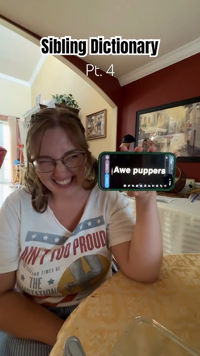 Sibling Dictionary: Pt. 4 #siblings #trend #funny - YouTube