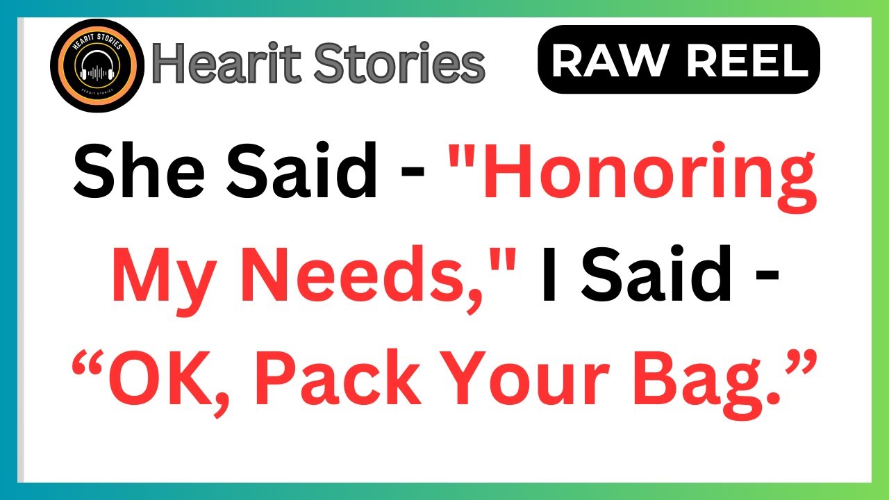 Она хотела «независимости», я провёл черту, и она ушла.