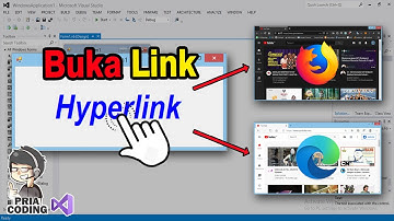 Cara Membuat Hyperlink (Buka link) di VB .Net | VB.Net Tutorial
