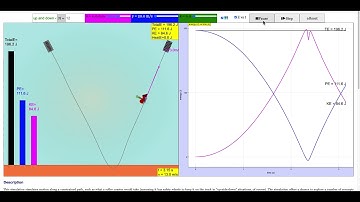 Roller Coaster Simulator JavaScript Simulation Applet HTML5