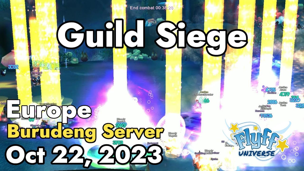 Guild Siege (Burudeng) October 22, 2023 | Flyff Universe
