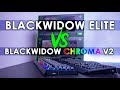 Razer BlackWidow Elite vs BlackWidow Chroma V2