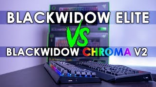 Razer BlackWidow Elite vs BlackWidow Chroma V2