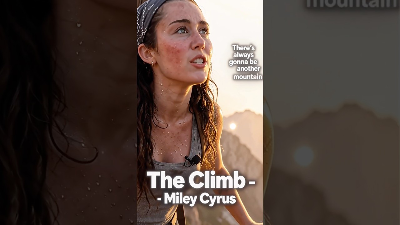 Miley Cyrus - The Climb | The Most Motivational Song of All Time? 🏔️✨ 