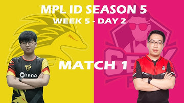 Match 1 Geekfam vs Onic -  MPL ID Season 5 - Week 5 Day 2