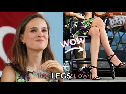 Natalie Portman’s Crossed Legs & Stunning Feet | Elegant Close-Up Shots