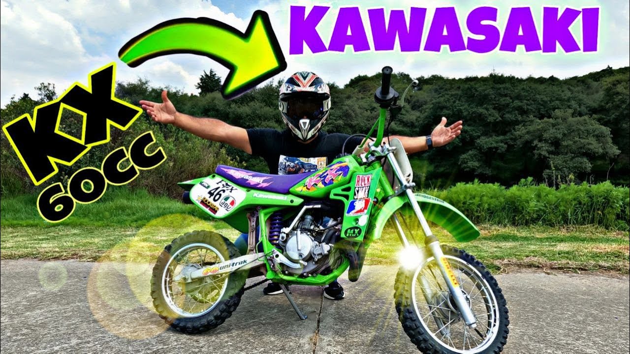 🏍😈🔥Kawasaki KX 60CC modelo1993 La mejor moto para motocross!!! # ...