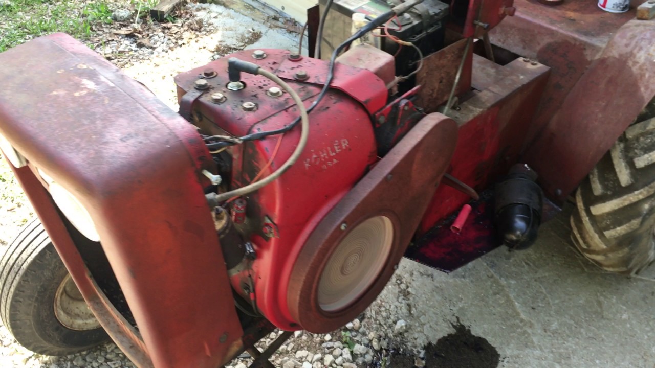1963 Wheel Horse 953 Running