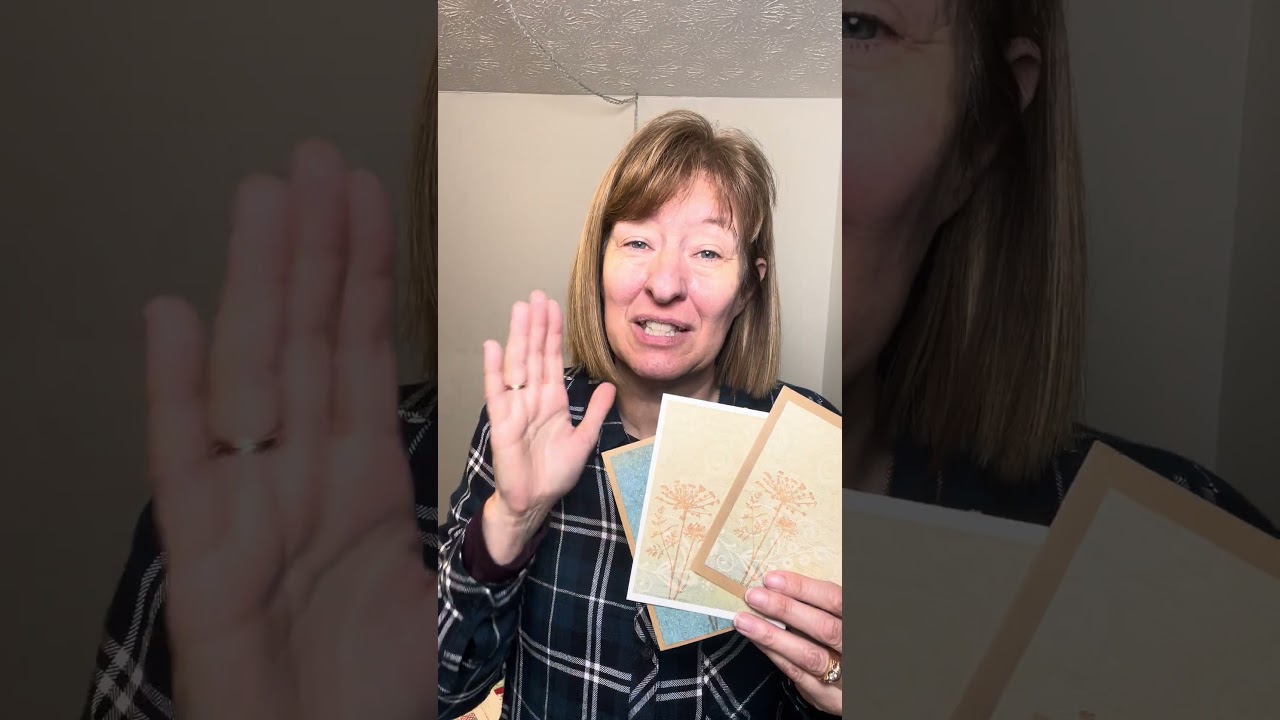 Make an easy handmade card using a stamp positioner. 