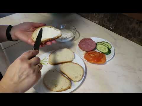 Quick sandwiches made with your own hands