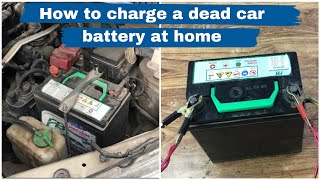How to Charge a Dead Car Battery at Home
