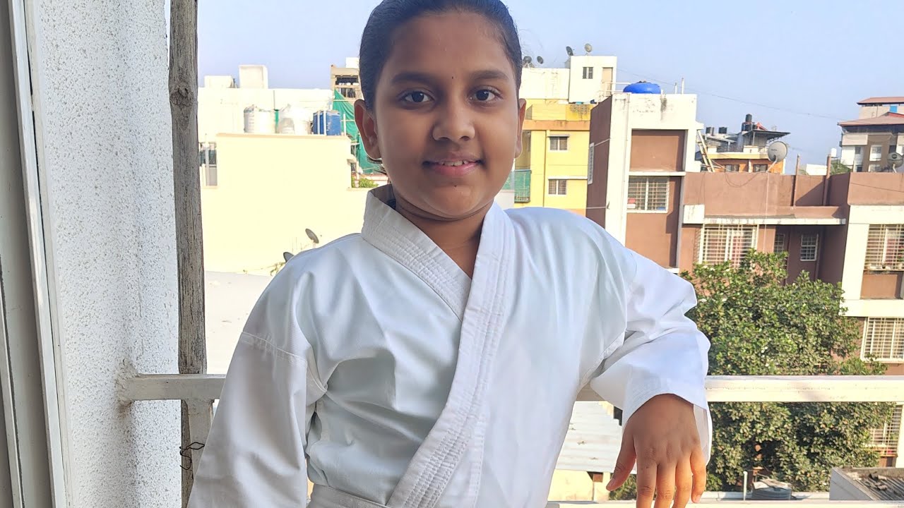 My first fighting Practice....... 😊