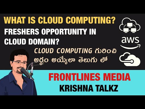 What is Cloud Computing || Jobs in Cloud Domain || Clear and Simple explanation || Krishna Talkz