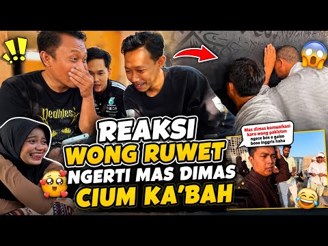 REAKSI WONG RUWET NGERTI BOS E CIUM KA’BAH - Ngece bos e gaiso boso enggresss haha 🤣🤣