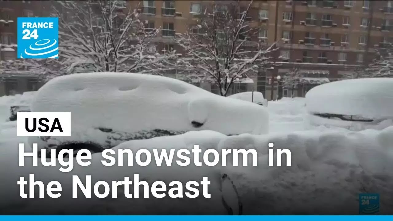 United States: New York city blanketed in snow • FRANCE 24 English