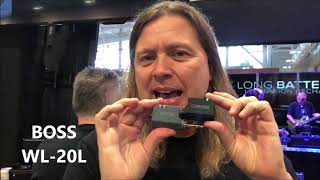 Summer NAMM 2018:  BOSS TU-03 Tuner and WL Wireless Products